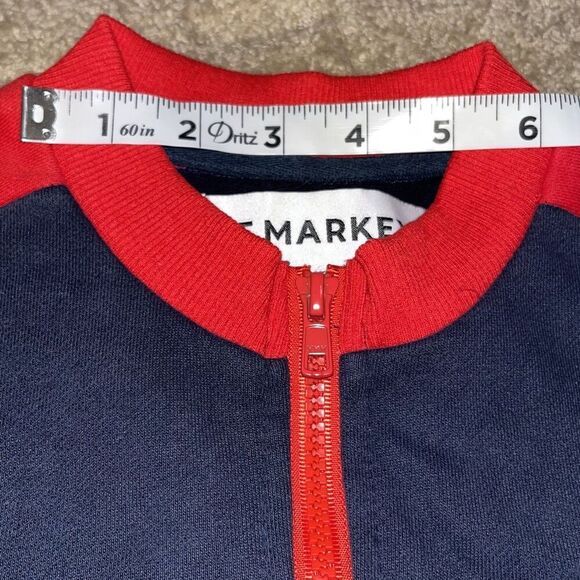 LF Markey (Size 0) Boilersuit Blue Red Pockets Workwear Winter Skiing - Picture 12 of 16